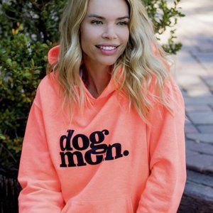 Pawz Candy Orange Dog Mom Hoodie - NEW - Never Worn!
